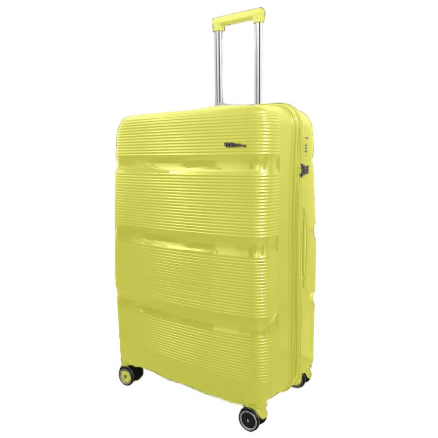 Чемодан большой Milano bag 0307 полипропилен Желтый