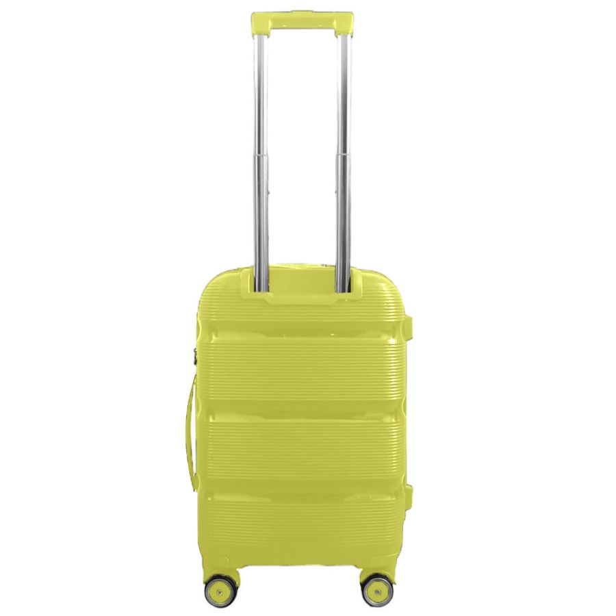 Чемодан маленький под ручную кладь Milano bag 0307 полипропилен Желтый