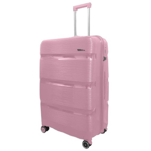 Чемодан большой Milano bag 0307 полипропилен Розовый