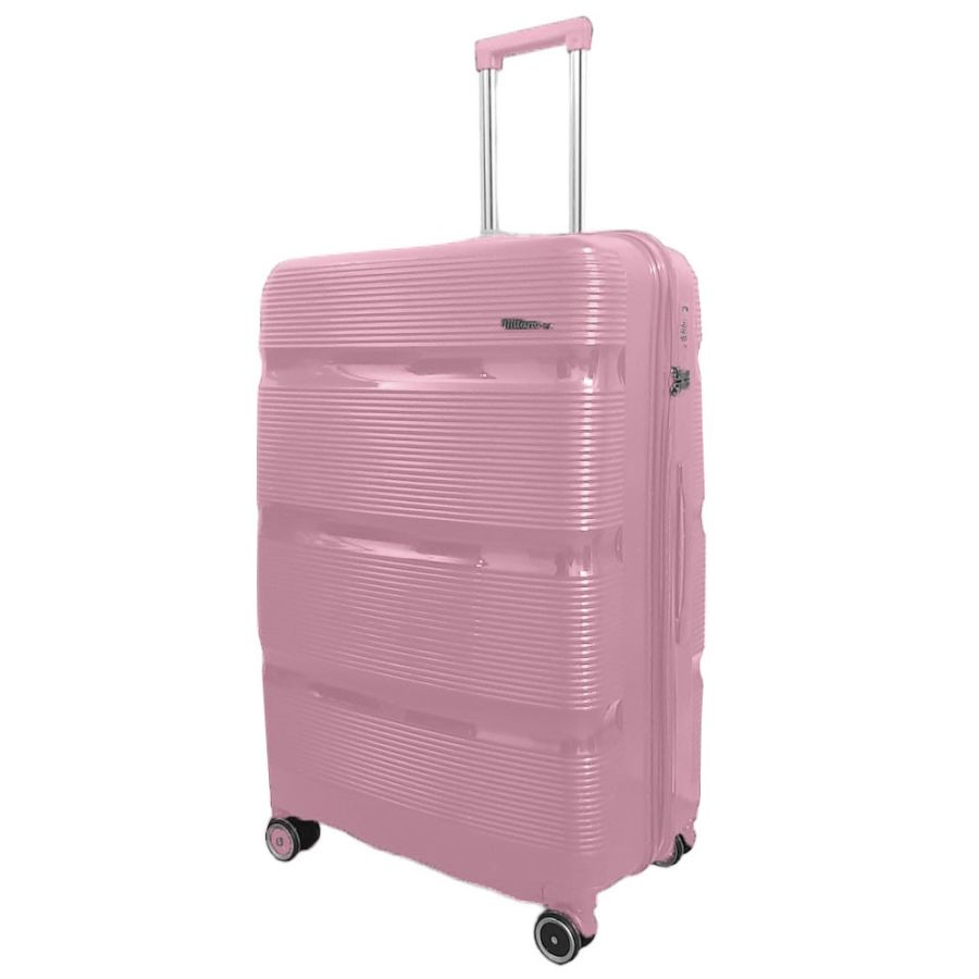 Чемодан большой Milano bag 0307 полипропилен Розовый