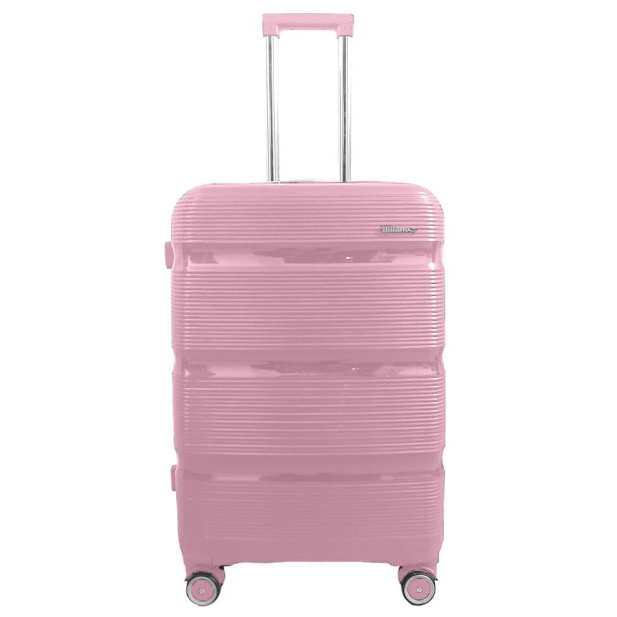 Чемодан средний Milano bag 0307 полипропилен Розовый