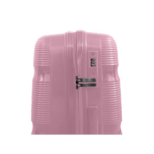 Чемодан средний Milano bag 0307 полипропилен Розовый