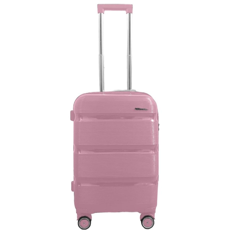 Чемодан маленький под ручную кладь Milano bag 0307 полипропилен Розовый
