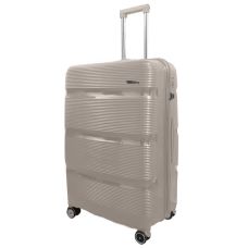 Чемодан большой Milano bag 0307 полипропилен Шампань