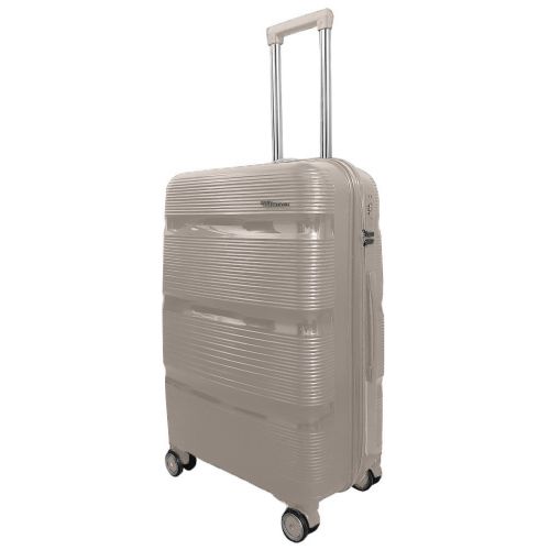 Чемодан средний Milano bag 0307 полипропилен Шампань