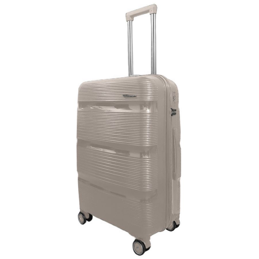 Чемодан средний Milano bag 0307 полипропилен Шампань