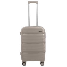 Чемодан маленький под ручную кладь Milano bag 0307 полипропилен Шампань