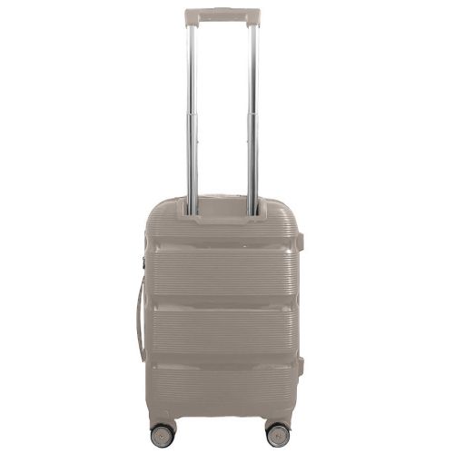 Чемодан маленький под ручную кладь Milano bag 0307 полипропилен Шампань