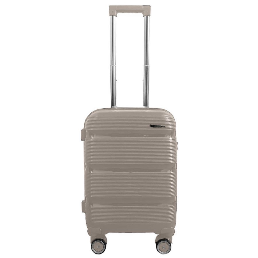 Мини чемодан под ручную кладь Milano bag 0307 полипропилен Шампань
