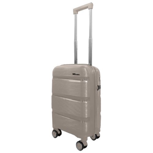 Мини чемодан под ручную кладь Milano bag 0307 полипропилен Шампань