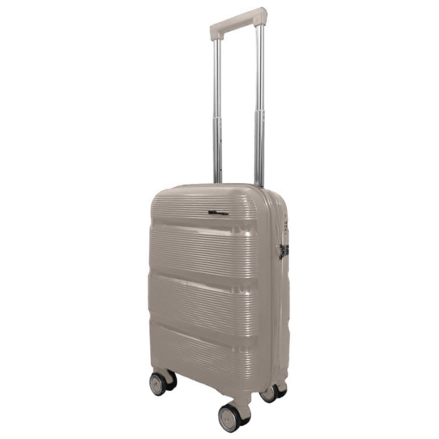 Мини чемодан под ручную кладь Milano bag 0307 полипропилен Шампань