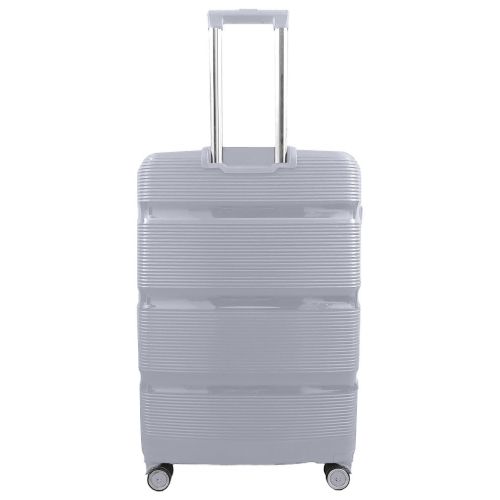 Чемодан большой Milano bag 0307 полипропилен Серебряный