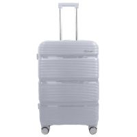 Чемодан средний Milano bag 0307 полипропилен Серебряный