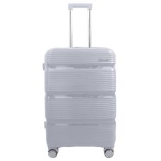 Чемодан средний Milano bag 0307 полипропилен Серебряный