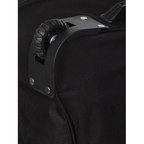 Большая дорожная сумка на колесах Madisson Snowball 21082 XL Черный