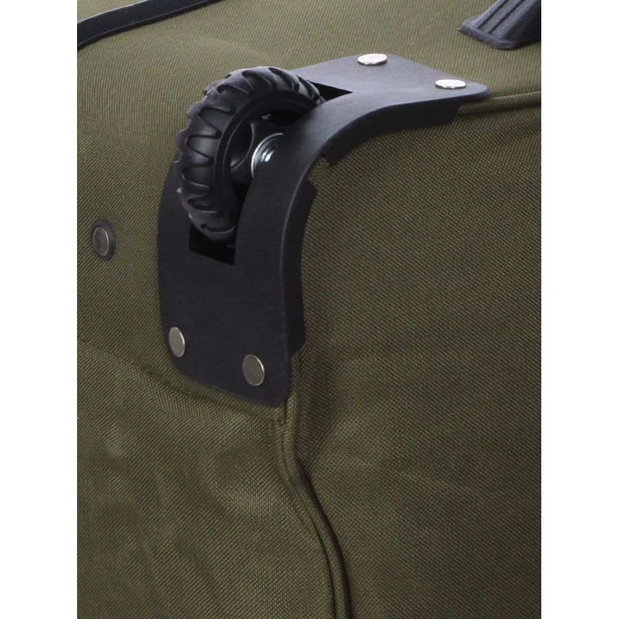 Большая дорожная сумка на колесах Madisson Snowball 21082 XL Хаки