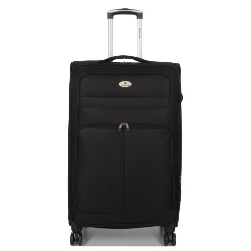 Чемодан большой L Worldline Airtex 619 полиэстер Чёрный