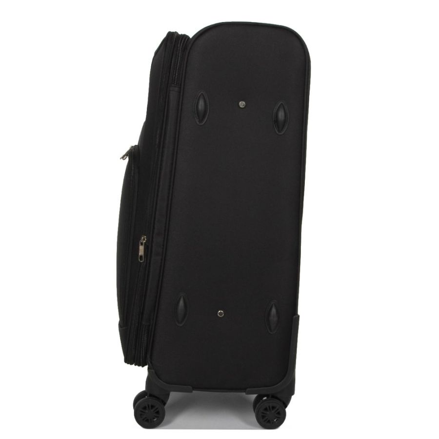 Чемодан средний M Worldline Airtex 619 полиэстер Чёрный