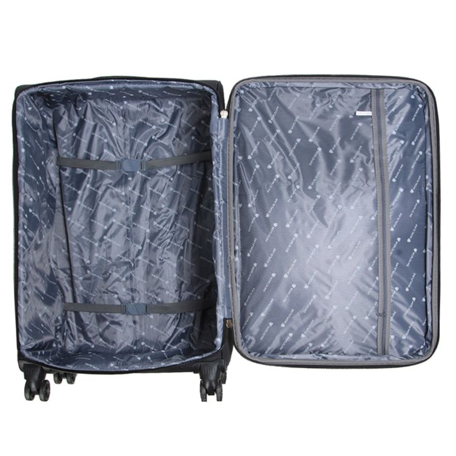Чемодан средний M Worldline Airtex 619 полиэстер Чёрный