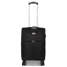 Чемодан маленький S Worldline Airteх 619 ручная кладь Чёрный