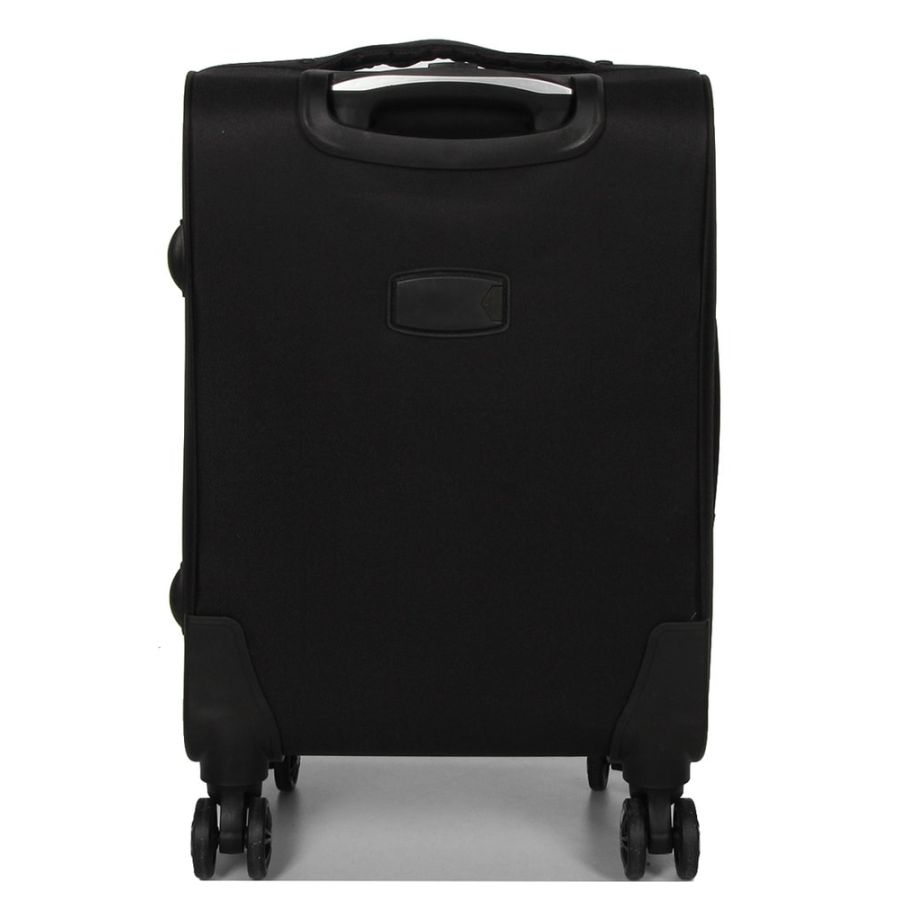 Чемодан маленький S Worldline Airtex 619 ручная кладь Чёрный