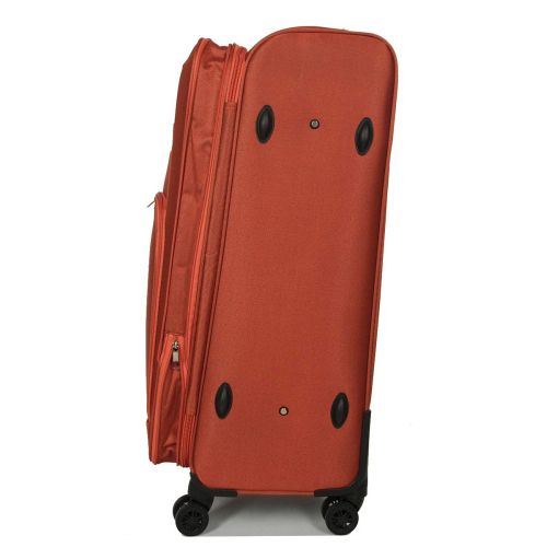 Чемодан большой L Worldline Airtex 619 полиэстер Оранжевый