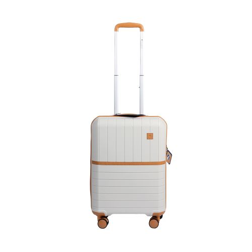 Чемодан малый под ручную кладь Snowball 49403 полипропилен Белый