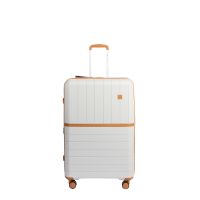 Чемодан средний M Snowball 49403 полипропилен Белый