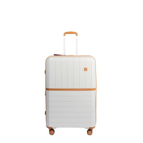 Чемодан средний M Snowball 49403 полипропилен Белый