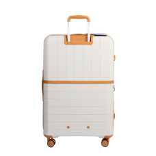 Чемодан средний M Snowball 49403 полипропилен Белый