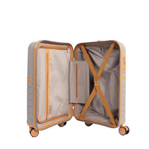 Чемодан средний M Snowball 49403 полипропилен Белый