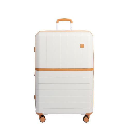 Чемодан большой L Snowball 49403 полипропилен Белый