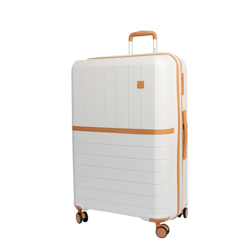 Чемодан большой L Snowball 49403 полипропилен Белый