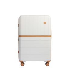 Чемодан большой L Snowball 49403 полипропилен Белый