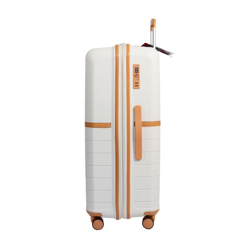 Чемодан большой L Snowball 49403 полипропилен Белый