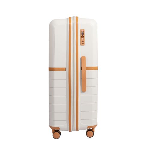 Чемодан большой L Snowball 49403 полипропилен Белый