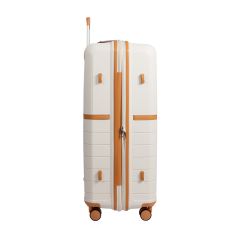 Чемодан большой L Snowball 49403 полипропилен Белый