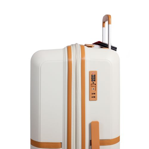 Чемодан большой L Snowball 49403 полипропилен Белый