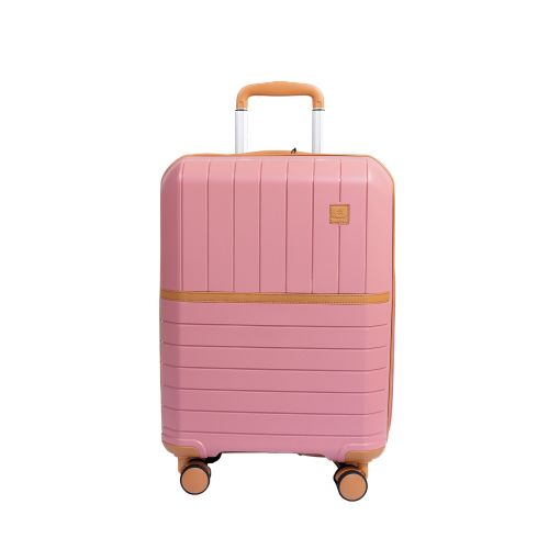 Чемодан малый под ручную кладь Snowball 49403 полипропилен Розовое золото