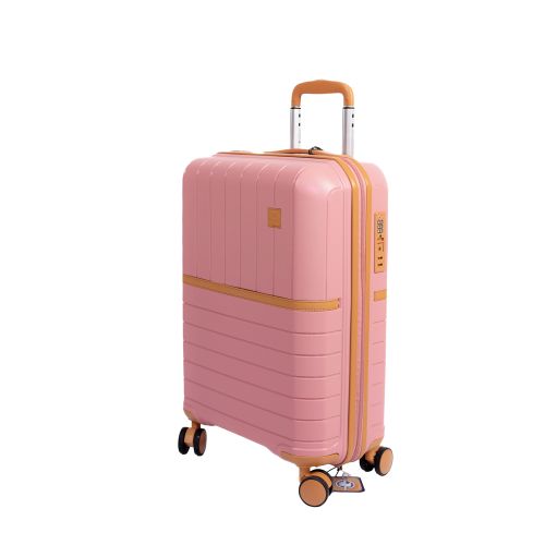 Чемодан малый под ручную кладь Snowball 49403 полипропилен Розовое золото