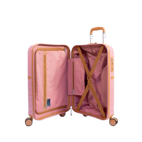 Чемодан средний M Snowball 49403 полипропилен Розовое золото