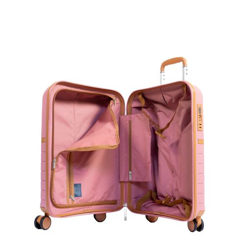 Чемодан средний M Snowball 49403 полипропилен Розовое золото