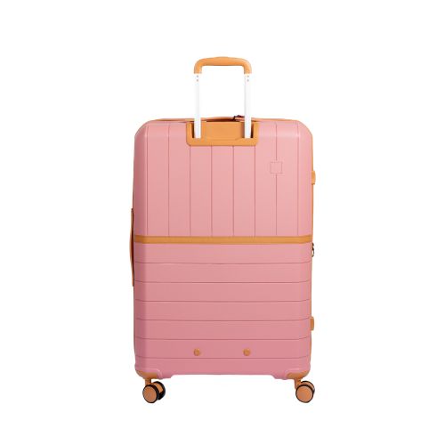 Чемодан средний M Snowball 49403 полипропилен Розовое золото