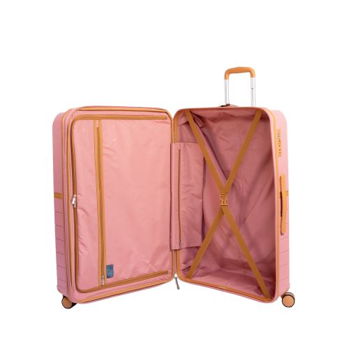 Чемодан большой L Snowball 49403 полипропилен Розовое золото