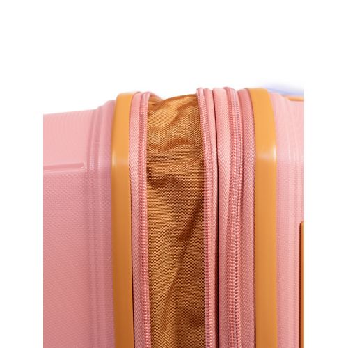 Чемодан большой L Snowball 49403 полипропилен Розовое золото