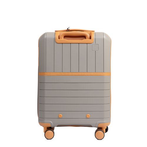 Чемодан малый под ручную кладь Snowball 49403 полипропилен Серый