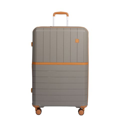 Чемодан большой L Snowball 49403 полипропилен Серый