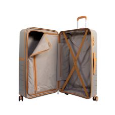 Чемодан большой L Snowball 49403 полипропилен Серый