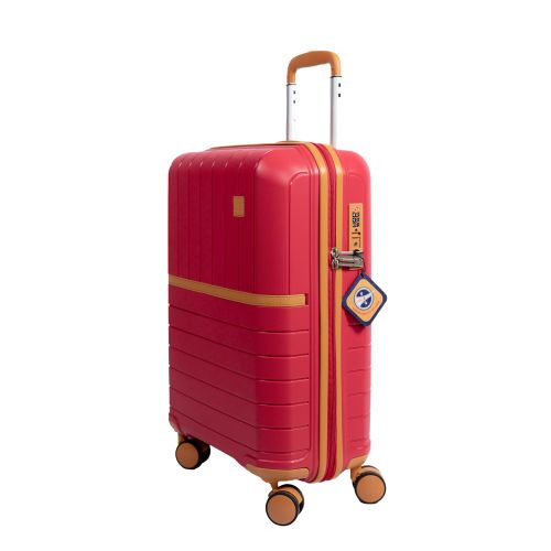 Чемодан малый под ручную кладь Snowball 49403 полипропилен Красный