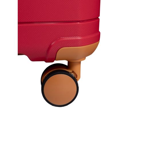 Чемодан малый под ручную кладь Snowball 49403 полипропилен Красный